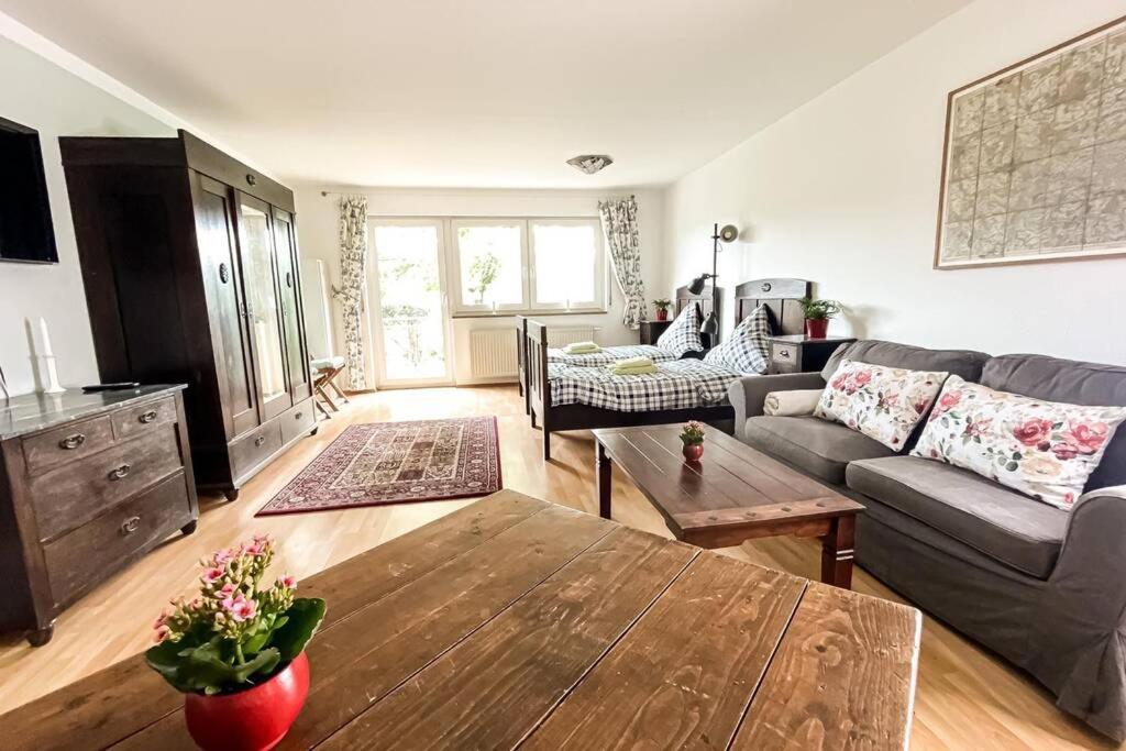Apartment Am Auensee Mit Grosser Terrasse & Privat-Parkplatz Lipsko Exteriér fotografie