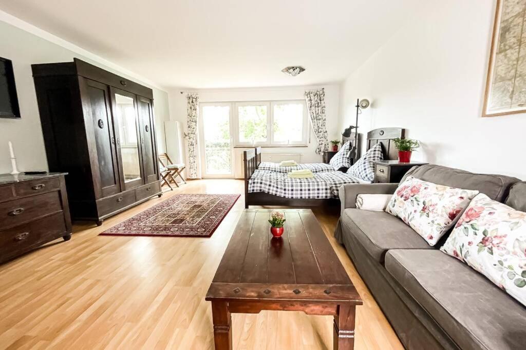 Apartment Am Auensee Mit Grosser Terrasse & Privat-Parkplatz Lipsko Exteriér fotografie